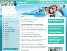 Tablet Screenshot of hennink.info